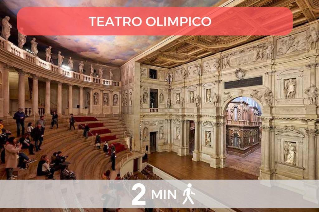 Suite Palladio Centro Vicenza A 2 Passi Da Piazza Dei Signori Check-In Veloce Zewnętrze zdjęcie